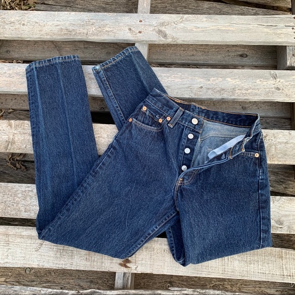 Levi's Denim - Vintage Levi’s 501 Ladies button fly straight jean